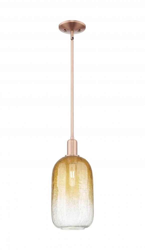 Brookhaven Cloche - 1 Light - 6 inch - Antique Copper - Mini Pendant