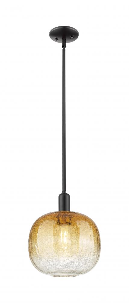 Brookhaven Sphere - 1 Light - 6 inch - Matte Black - Mini Pendant