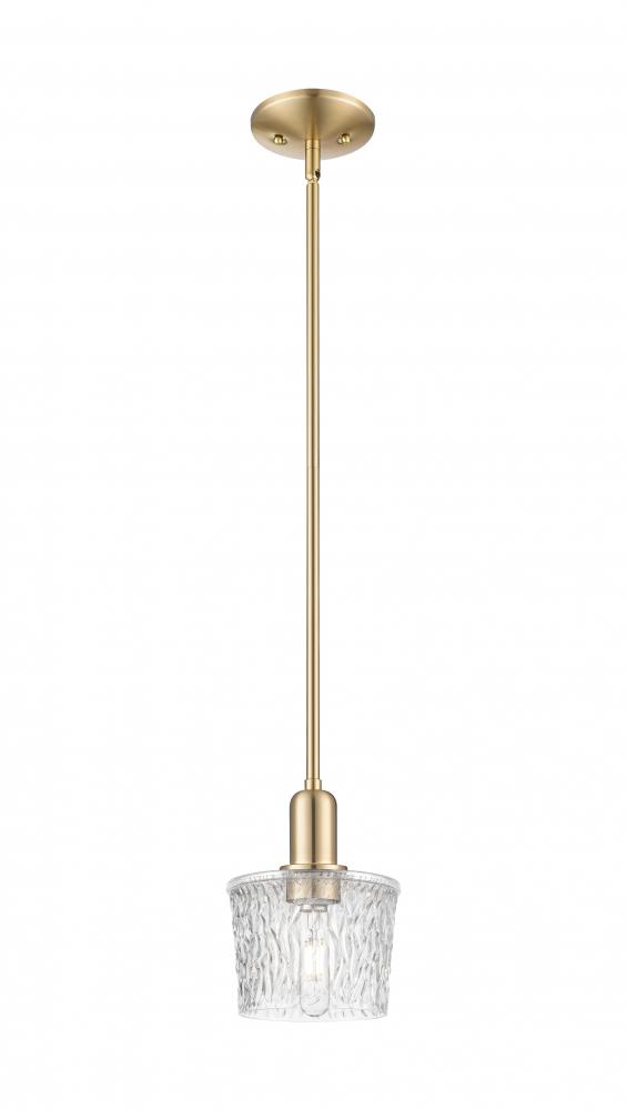 Niagara - 1 Light - 7 inch - Champagne Bronze - Stem hung - Mini Pendant