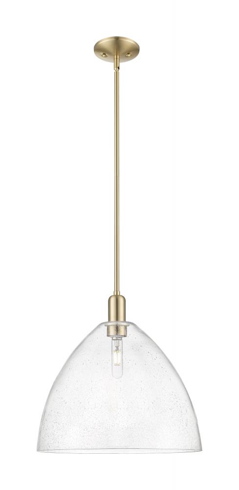 Bristol - 1 Light - 16 inch - Champagne Bronze - Stem hung - Mini Pendant