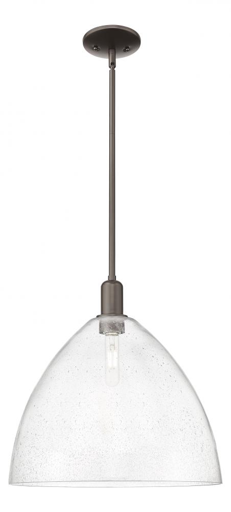 Bristol - 1 Light - 16 inch - Oil Rubbed Bronze - Stem hung - Mini Pendant