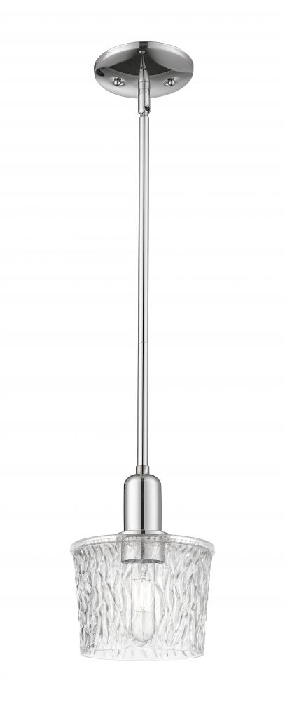 Niagara - 1 Light - 7 inch - Polished Chrome - Stem hung - Mini Pendant