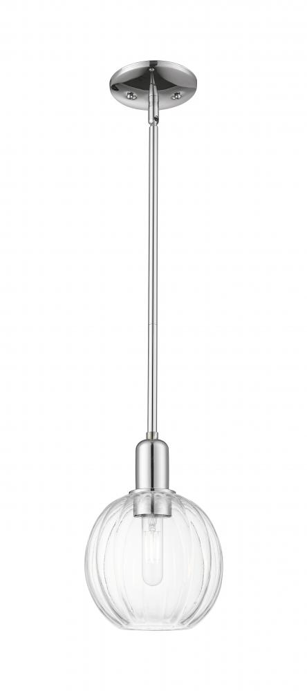 Preston Globe - 1 Light - 6 inch - Polished Chrome - Mini Pendant