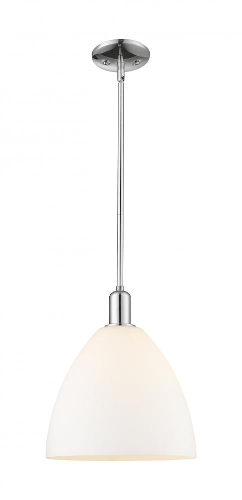 Bristol - 1 Light - 12 inch - Polished Chrome - Stem hung - Mini Pendant