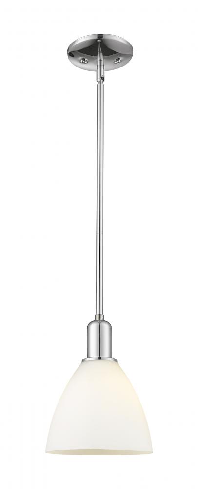 Bristol - 1 Light - 8 inch - Polished Chrome - Stem hung - Mini Pendant