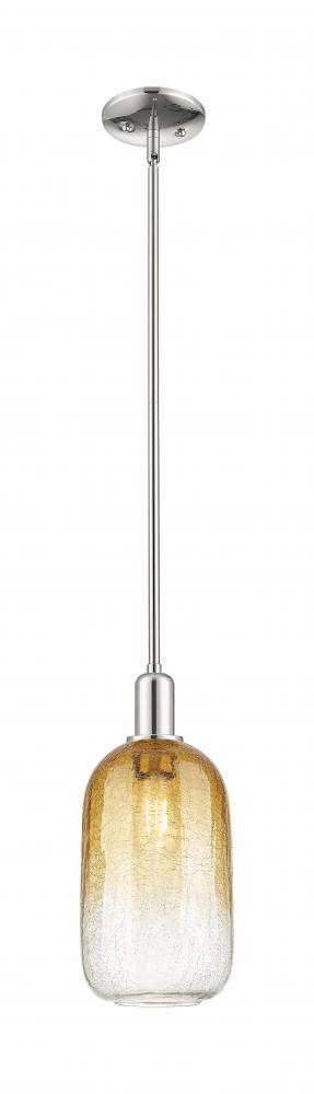 Brookhaven Cloche - 1 Light - 6 inch - Polished Nickel - Mini Pendant