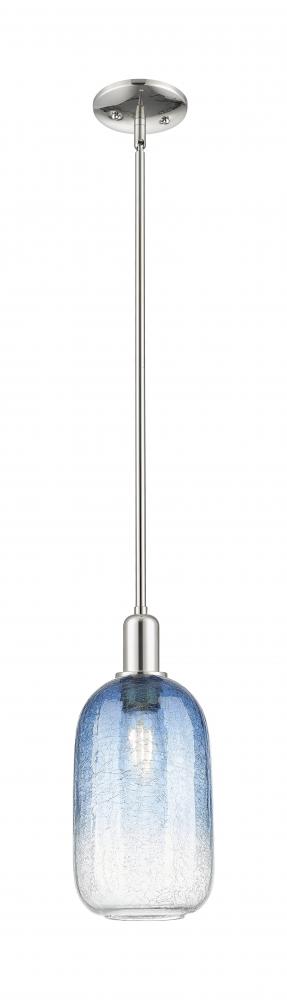 Brookhaven Cloche - 1 Light - 6 inch - Polished Nickel - Mini Pendant