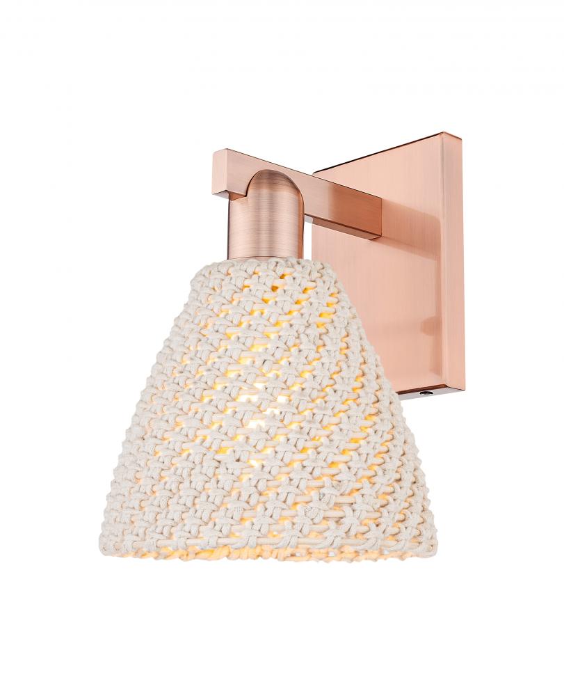 Bristol Natural - 1 Light - 6 inch - Antique Copper - Sconce