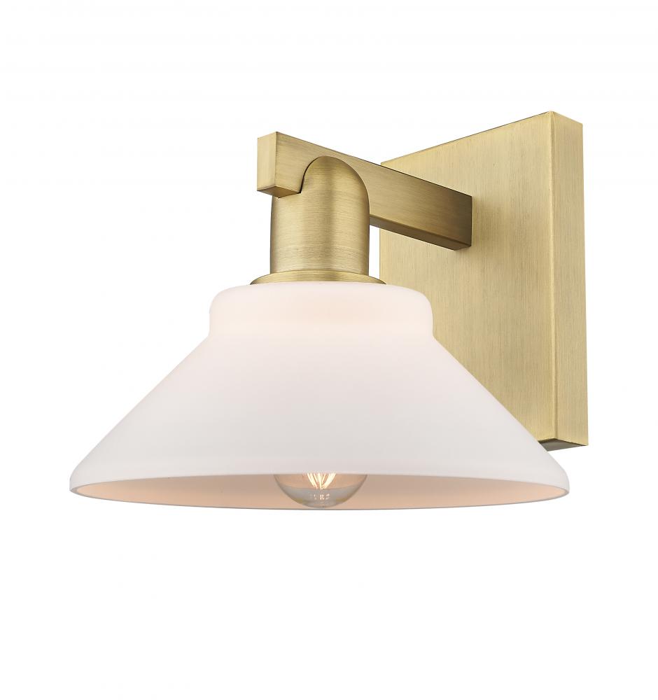 Orwell - 1 Light - 8 inch - Brushed Brass - Sconce