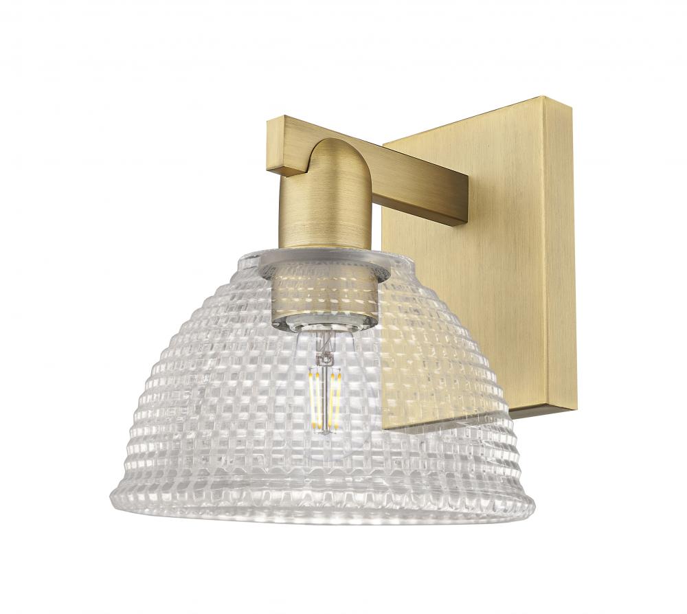 Arietta - 1 Light - 8 inch - Brushed Brass - Sconce