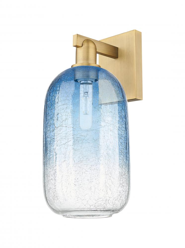 Brookhaven Cloche - 1 Light - 6 inch - Brushed Brass - Sconce