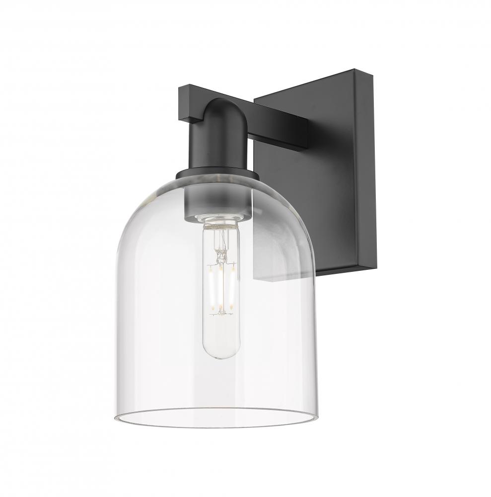 Bella - 1 Light - 6 inch - Matte Black - Sconce