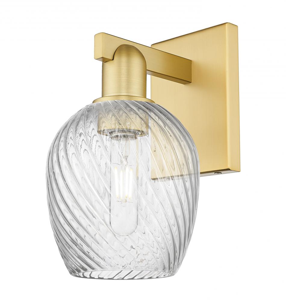 Salina - 1 Light - 6 inch - Satin Gold - Sconce