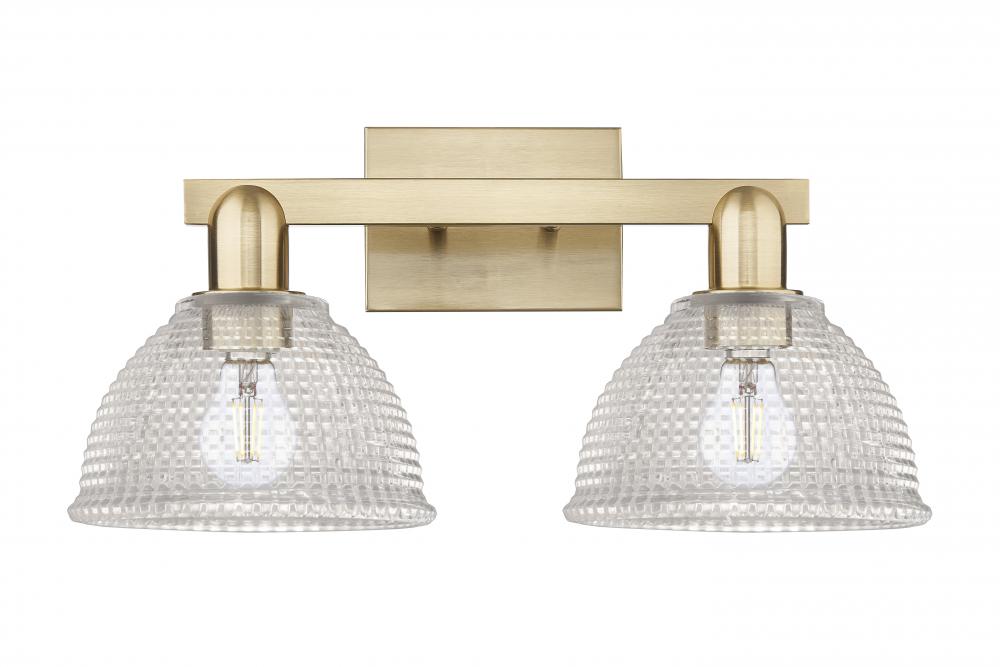 Arietta - 2 Light - 19 inch - Champagne Bronze - Bath Vanity Light