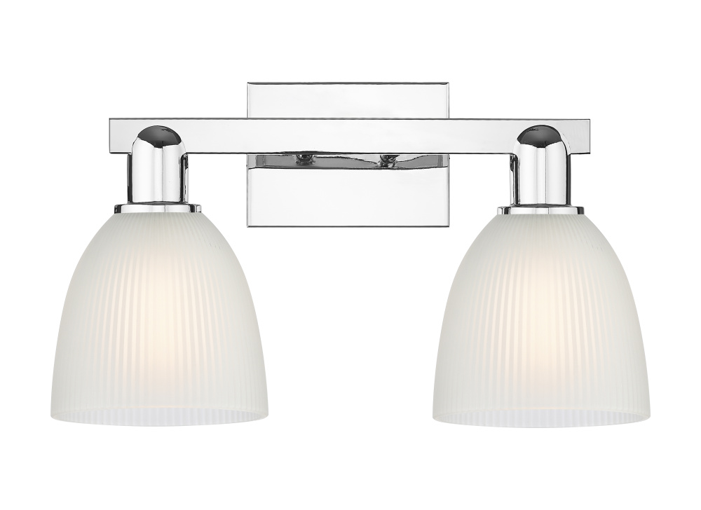 Castile - 2 Light - 17 inch - Polished Chrome - Bath Vanity Light