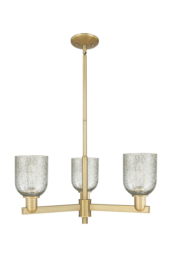 Caledonia - 3 Light - 27 inch - Brushed Brass - Stem hung - Pendant