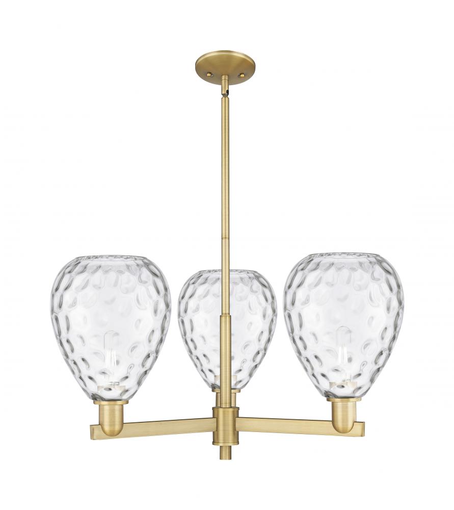 Waverly - 3 Light - 30 inch - Brushed Brass - Stem hung - Pendant