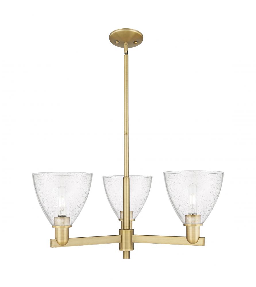 Bristol - 3 Light - 29 inch - Brushed Brass - Stem hung - Pendant