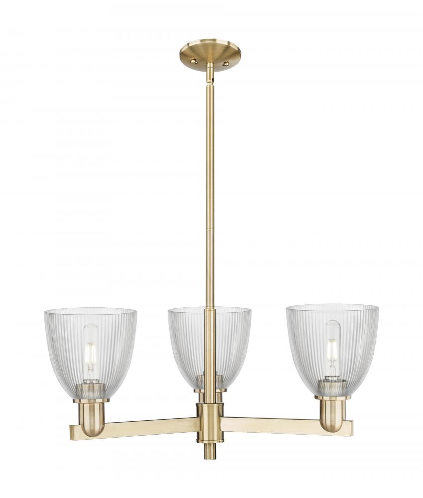Castile - 3 Light - 28 inch - Champagne Bronze - Stem hung - Pendant