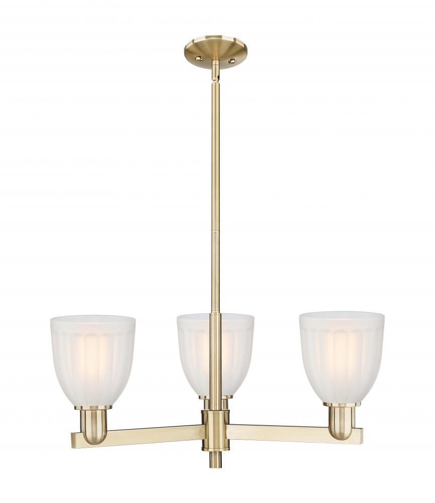 Brookfield - 3 Light - 28 inch - Champagne Bronze - Stem hung - Pendant