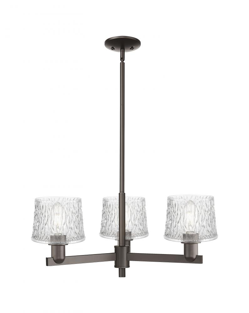 Niagara - 3 Light - 28 inch - Oil Rubbed Bronze - Stem hung - Pendant