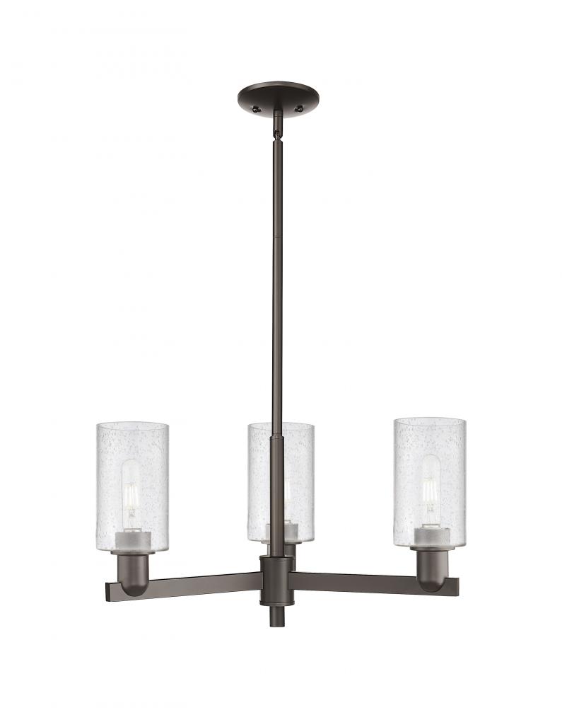 Clymer - 3 Light - 26 inch - Oil Rubbed Bronze - Stem hung - Pendant