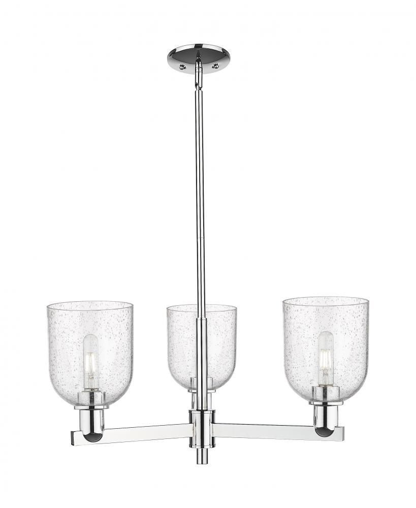 Bella - 3 Light - 27 inch - Polished Chrome - Stem hung - Pendant