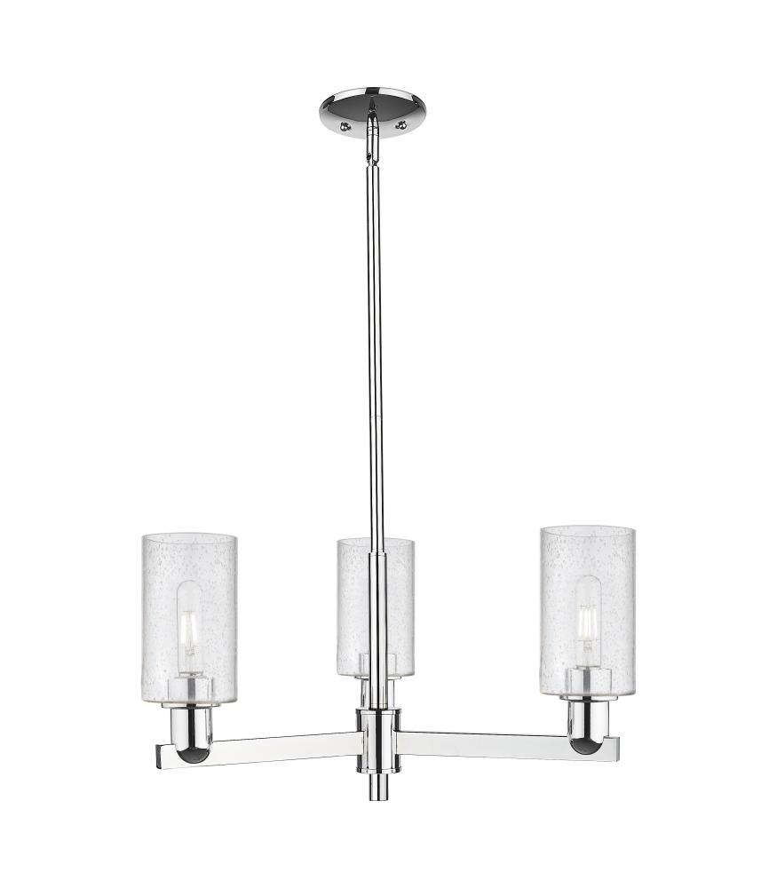 Clymer - 3 Light - 26 inch - Polished Chrome - Stem hung - Pendant
