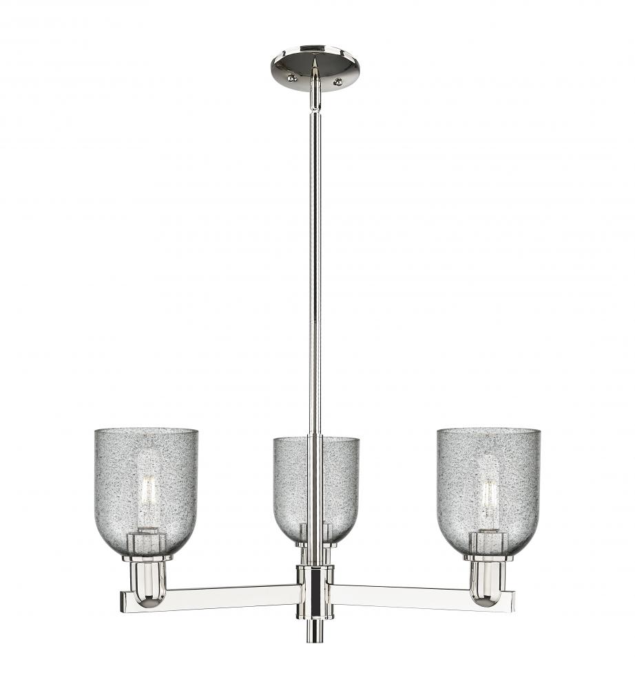 Caledonia - 3 Light - 27 inch - Polished Nickel - Stem hung - Pendant