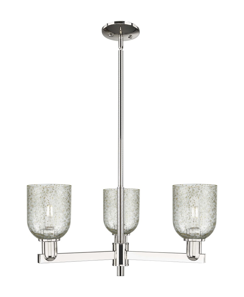 Caledonia - 3 Light - 27 inch - Polished Nickel - Stem hung - Pendant
