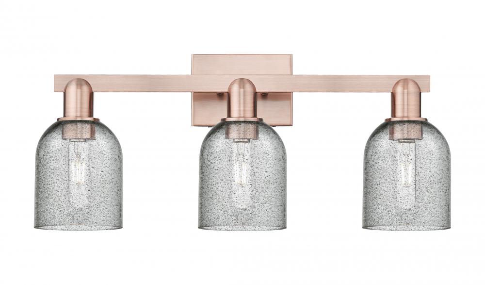 Caledonia - 3 Light - 24 inch - Antique Copper - Bath Vanity Light