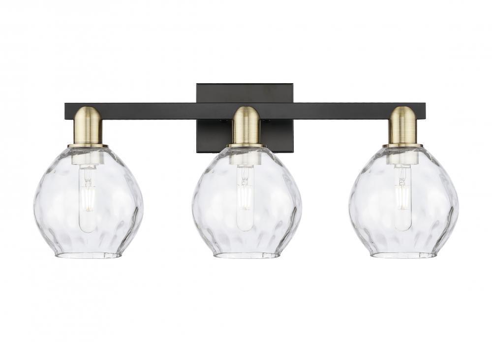 Waverly - 3 Light - 25 inch - Black Antique Brass - Bath Vanity Light