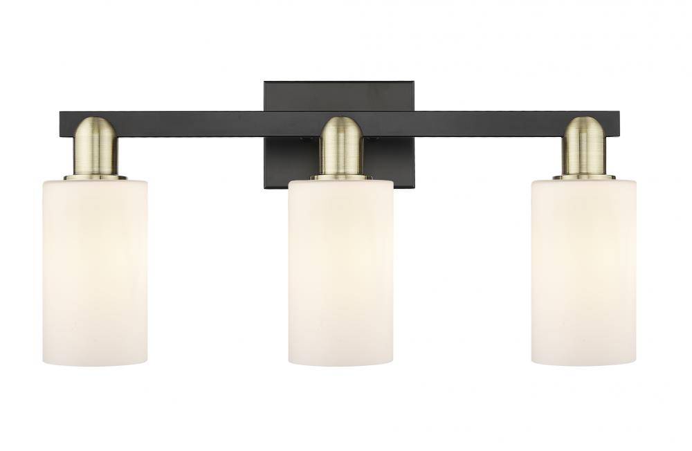 Clymer - 3 Light - 23 inch - Black Antique Brass - Bath Vanity Light