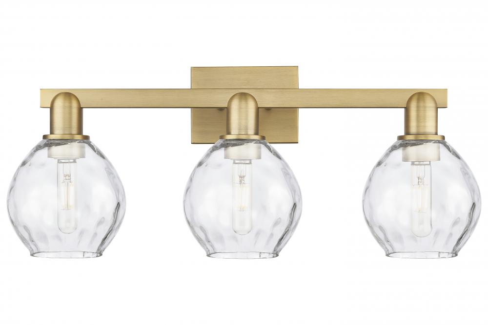 Waverly - 3 Light - 25 inch - Brushed Brass - Bath Vanity Light