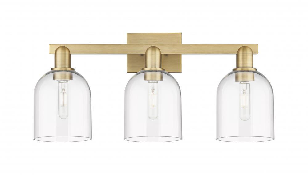 Bella - 3 Light - 25 inch - Brushed Brass - Bath Vanity Light