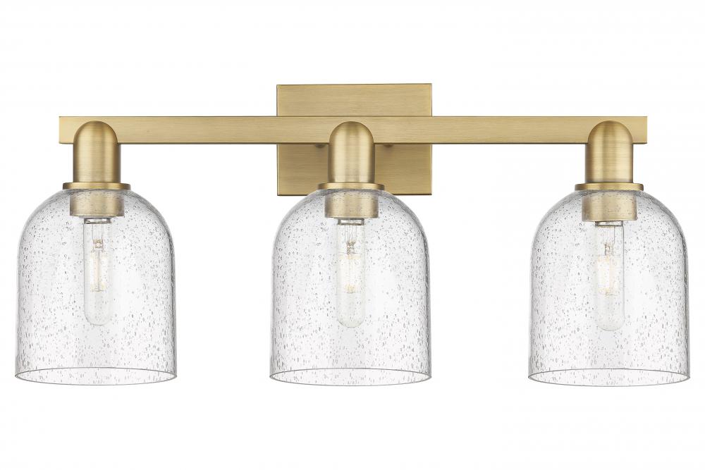 Bella - 3 Light - 25 inch - Brushed Brass - Bath Vanity Light
