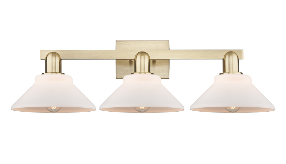 Orwell - 3 Light - 27 inch - Champagne Bronze - Bath Vanity Light