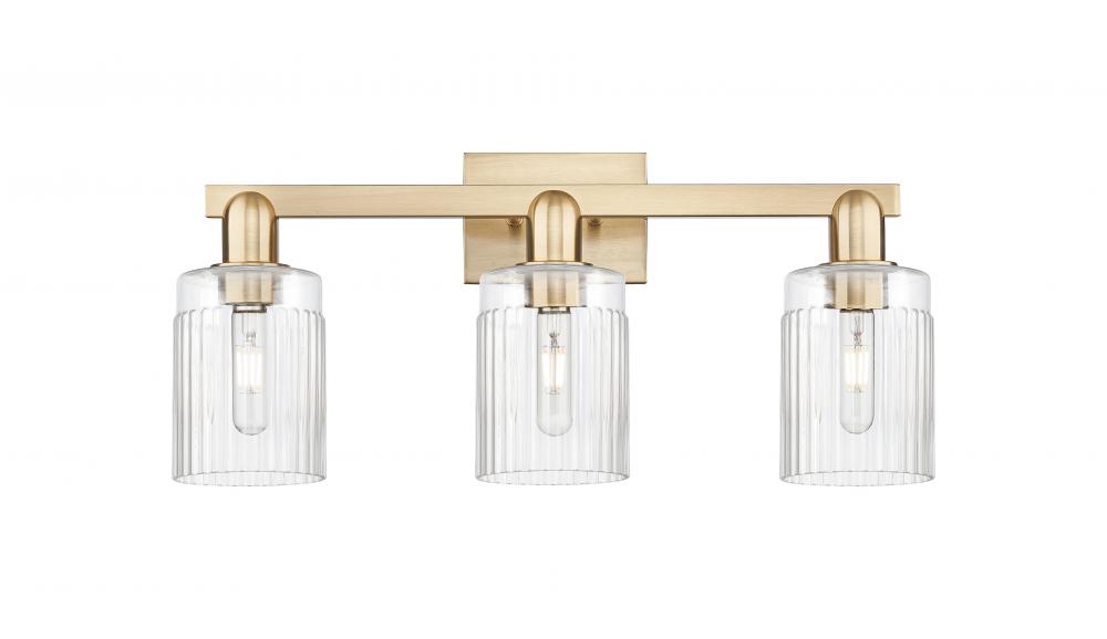 Hadley - 3 Light - 24 inch - Champagne Bronze - Bath Vanity Light