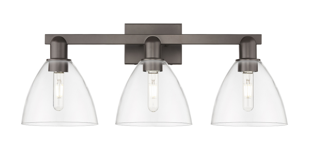 Bristol - 3 Light - 27 inch - Oil Rubbed Bronze - Bath Vanity Light