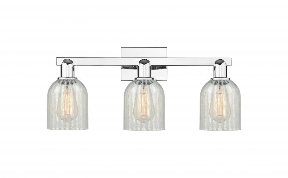 Caledonia - 3 Light - 24 inch - Polished Chrome - Bath Vanity Light