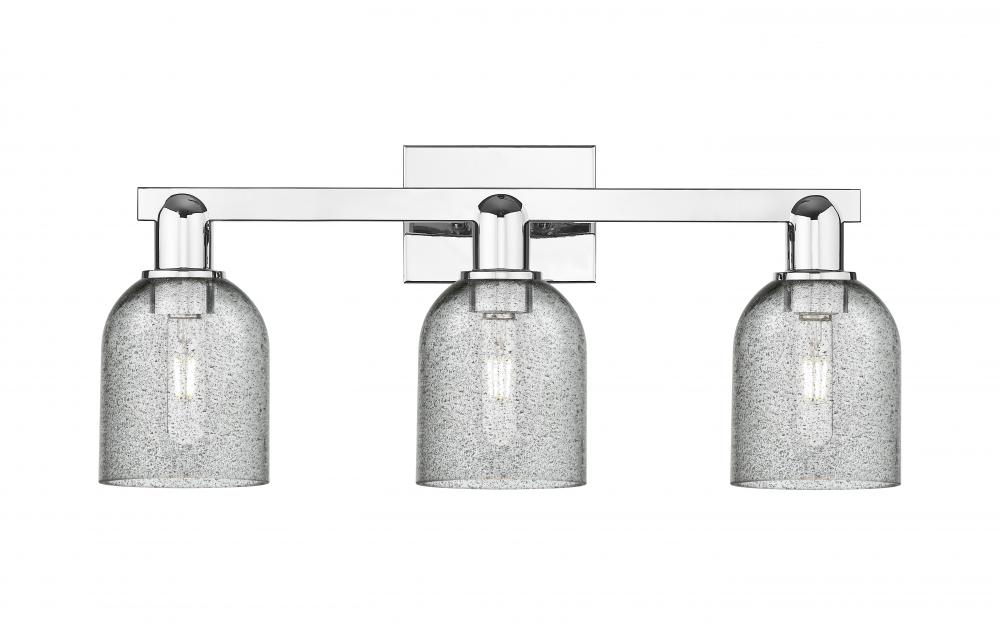 Caledonia - 3 Light - 24 inch - Polished Chrome - Bath Vanity Light