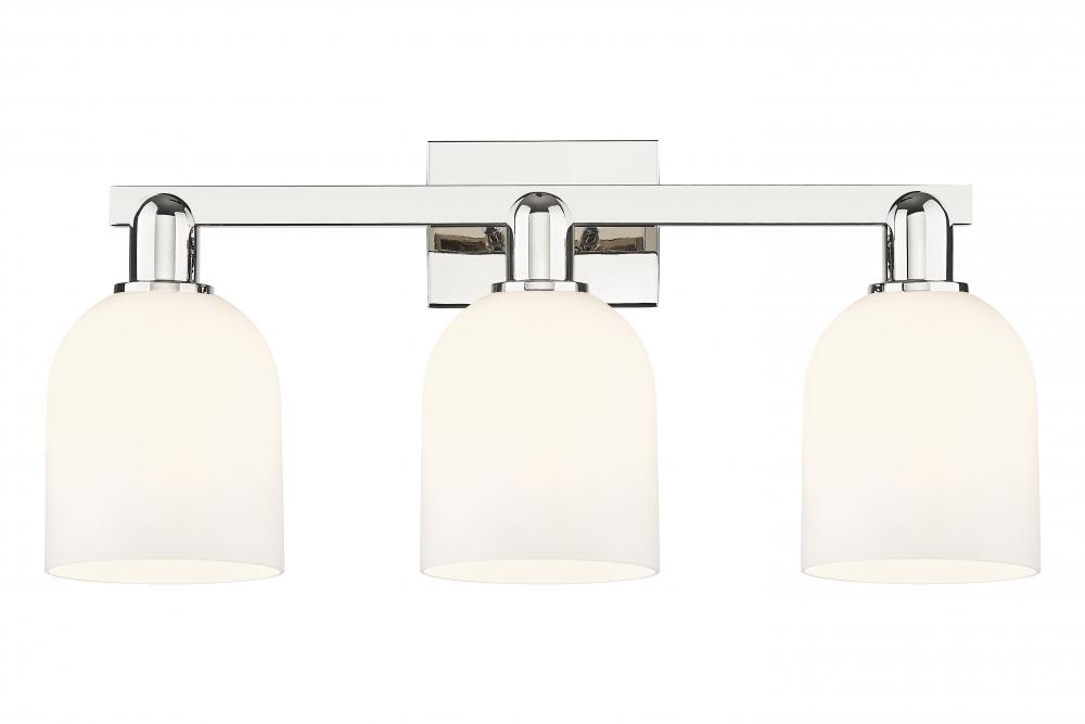 Bella - 3 Light - 25 inch - Polished Nickel - Bath Vanity Light