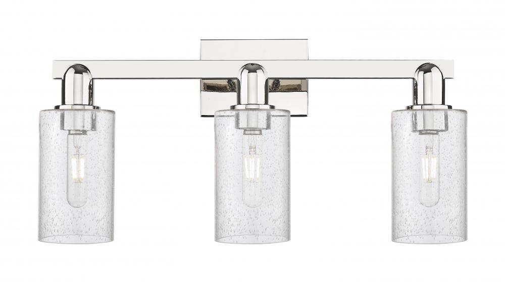 Clymer - 3 Light - 23 inch - Polished Nickel - Bath Vanity Light