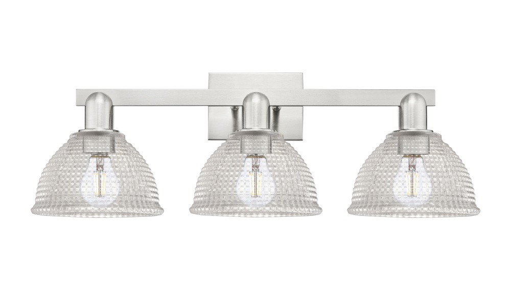 Arietta - 3 Light - 27 inch - Brushed Satin Nickel - Bath Vanity Light