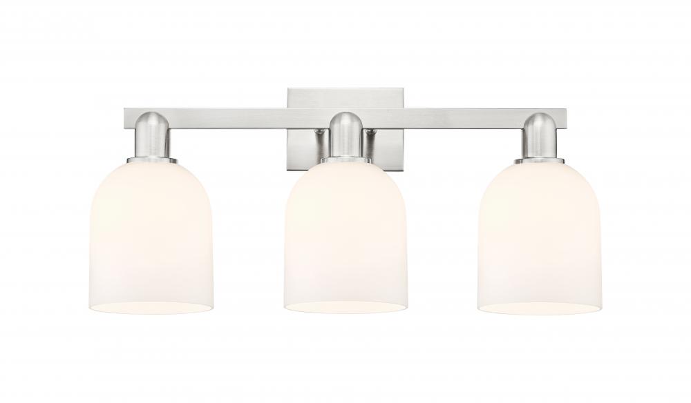 Bella - 3 Light - 25 inch - Brushed Satin Nickel - Bath Vanity Light