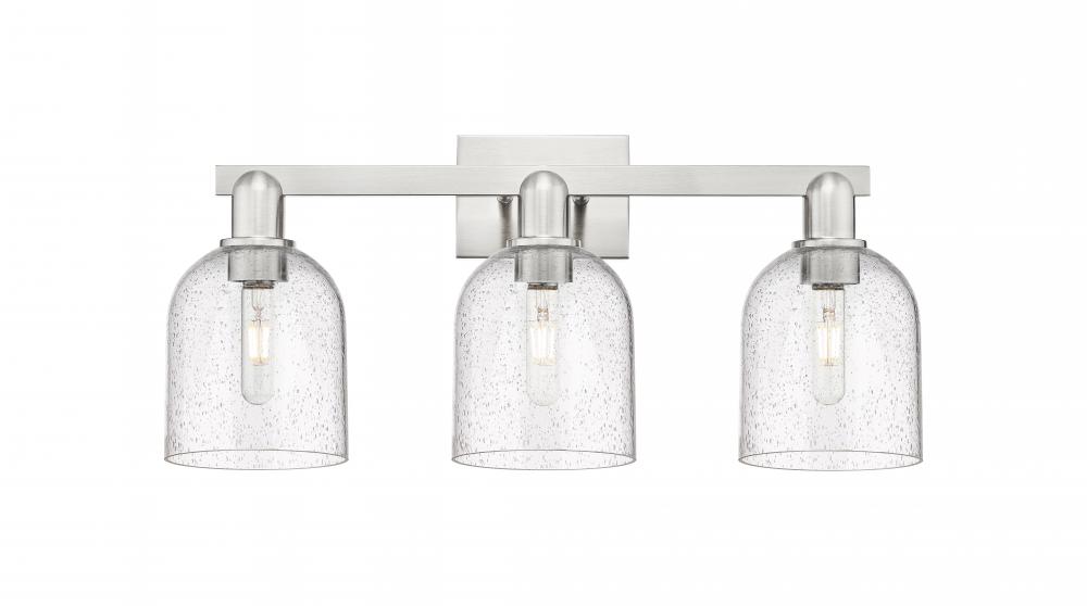 Bella - 3 Light - 25 inch - Brushed Satin Nickel - Bath Vanity Light