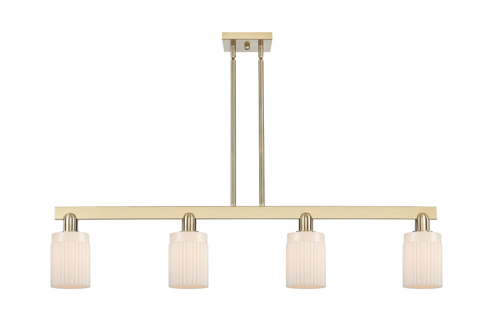 Hadley - 4 Light - 47 inch - Champagne Bronze - Stem hung - Island Light