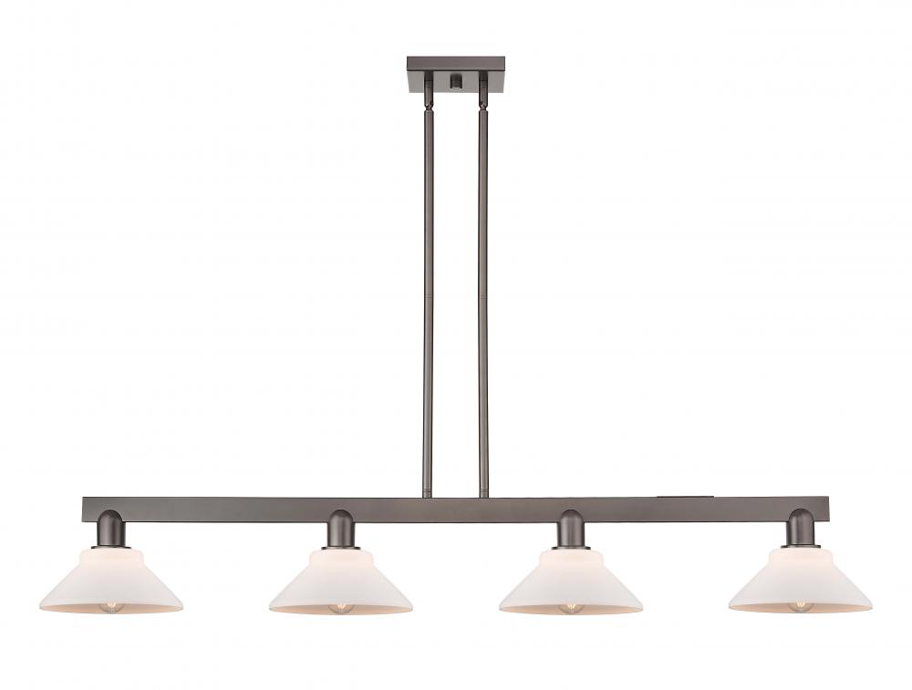 Orwell - 4 Light - 51 inch - Oil Rubbed Bronze - Stem hung - Island Light