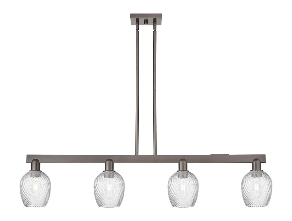 Salina - 4 Light - 49 inch - Oil Rubbed Bronze - Stem hung - Island Light