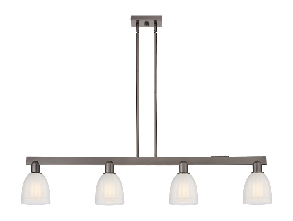 Brookfield - 4 Light - 49 inch - Oil Rubbed Bronze - Stem hung - Island Light